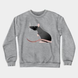 Black rat Crewneck Sweatshirt